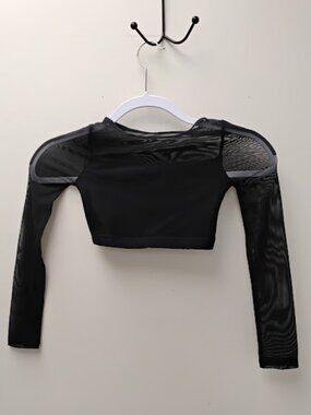 balera mesh sleeved top